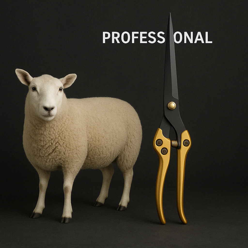 Профессиональные ножницы FEL LONG - Wool-Shears – острые, крепкие, долговечные!